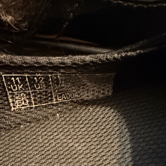 Dr. Marten Maccy Black Kids Mary Jane Shoes - Picture 9 of 9